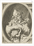 Jester with fool's cap on the head by Jacob de Gheyn II