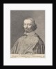 Portrait of Cardinal Giulio Raimondo Mazarino by Claes Jansz. Visscher II