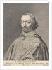 Portrait of Cardinal Giulio Raimondo Mazarino by Claes Jansz. Visscher II