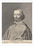 Portrait of Cardinal Giulio Raimondo Mazarino by Claes Jansz. Visscher II