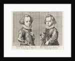 Portraits of Frederick III and Ulrich of Denmark by Pieter Isaacsz.