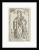 Saint Catherine by Meester met het doorstoken hart