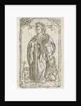 Saint Catherine by Meester met het doorstoken hart