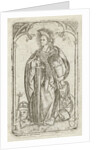 Saint Catherine by Meester met het doorstoken hart
