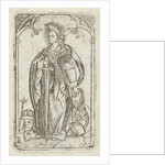 Saint Catherine by Meester met het doorstoken hart