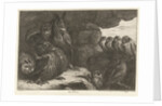 Owls in a cave by Lodewijk XIV