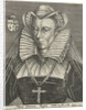 Portrait of Queen Mary I Stuart of Scotland by Claes Jansz. Visscher II