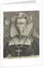 Portrait of Queen Mary I Stuart of Scotland by Claes Jansz. Visscher II