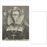 Portrait of Queen Mary I Stuart of Scotland by Claes Jansz. Visscher II