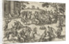 Banquet in open air by Philips Galle