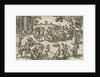 Banquet in open air by Philips Galle