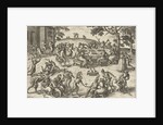 Banquet in open air by Philips Galle