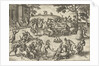 Banquet in open air by Philips Galle