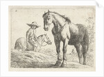 Two horses, one Horseman by Jochem Bormeester