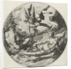 Third day of creation: separation of land and water by Hendrick Goltzius