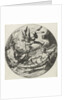 Third day of creation: separation of land and water by Hendrick Goltzius
