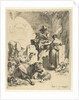 Flute Playing Shepherd and spinster by Nicolaes Pietersz. Berchem