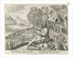 Copres of Egypt as a hermit by Maerten de Vos