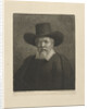 Portrait of Arnout Tholinx by Rembrandt Harmensz. van Rijn