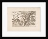 Owl and other birds in a tree by Pieter Schenk I