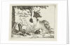 Cup of an ox behind a rock by Nicolaes Visscher I