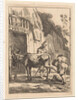 Farrier, specialist in equine hoof care, and a donkey by Karel Dujardin