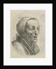 Bust of an old woman with open mouth by Nicolaes van Haeften