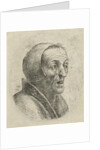 Bust of an old woman with open mouth by Nicolaes van Haeften