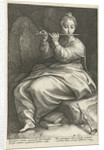 Euterpe by Hendrick Goltzius