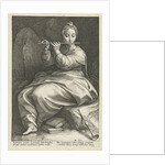 Euterpe by Hendrick Goltzius