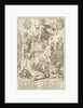 Title print for print series The Roman heroes by Hendrick Goltzius