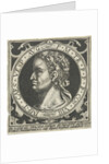 Portrait of Vespasian on medallion by Nicolaes de Bruyn