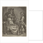 Drinking lady by Gerard ter Borch II