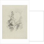 Minerva with a quill pen by Hermanus Fock