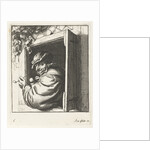 Smoking farmer by Abraham Bloteling