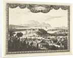 View of port and fortress in Acapulco by Staten van Holland en West-Friesland