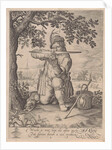 Man with a crossbow by Claes Jansz. Visscher II