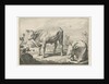 Pasture with two bulls by Nicolaes Visscher I