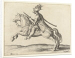 Horseman with harquebus, turned to the right by Zacharias Dolendo