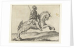 Rider with drawn sword by Jacob de Gheyn II
