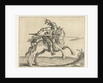 Spear Rider, offensive right by Jacob de Gheyn II