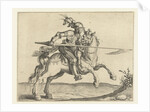 Spear Rider, offensive right by Jacob de Gheyn II