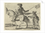Rider with banner by Jacob de Gheyn II