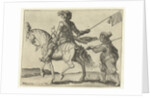 Rider with banner by Jacob de Gheyn II