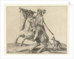 Trumpeter on horseback by Jacob de Gheyn II