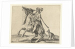 Trumpeter on horseback by Jacob de Gheyn II