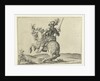 Spear rider with open visor by Jacob de Gheyn II