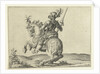 Spear rider with open visor by Jacob de Gheyn II