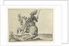Spear rider with open visor by Jacob de Gheyn II