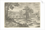 View of Ixelles, Elsene, Brussels Belgium by Anonymous